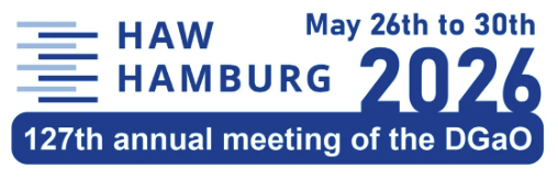 127. Jahrestagung der DGaO &ndash; HAW Hamburg, 26.&ndash;30. Mai 2026